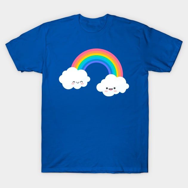 Super Kawaii Rainbow T-Shirt by machmigo